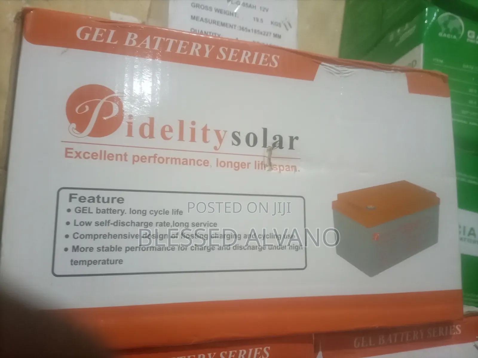 Fidelity Solar Battery 60 Ah