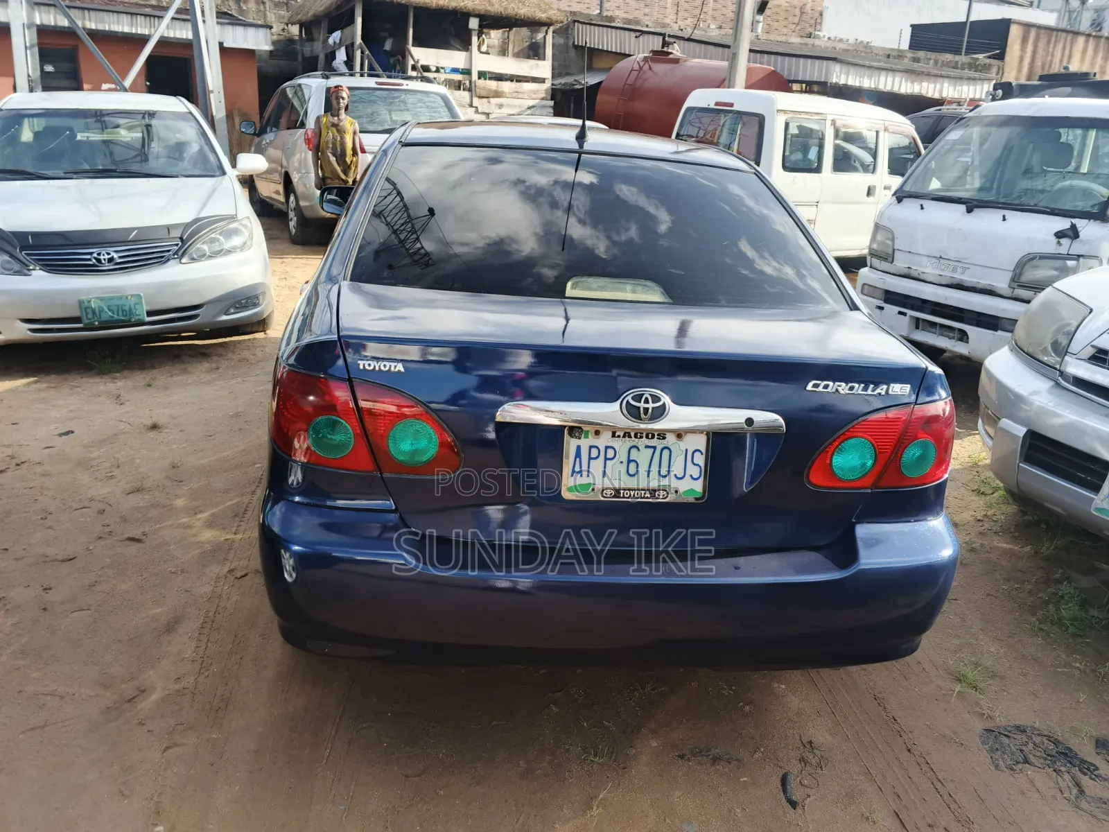 Toyota Corolla 2005 Blue