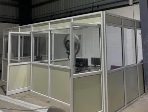 Elite Office Partitions Glass/Bored