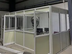 Elite Office Partitions Glass/Bored