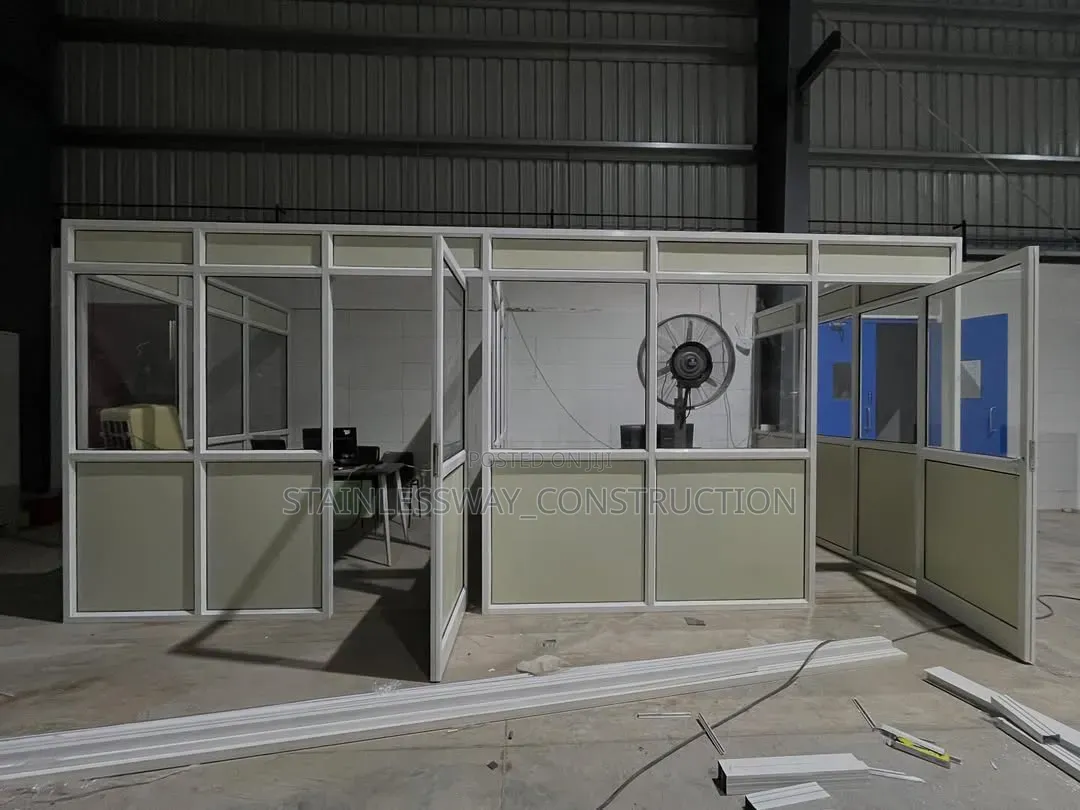 Elite Office Partitions Glass/Bored