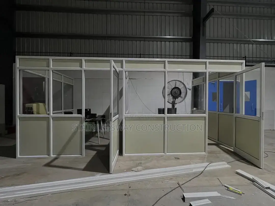 Elite Office Partitions Glass/Bored