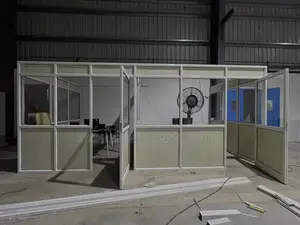 Elite Office Partitions Glass/Bored