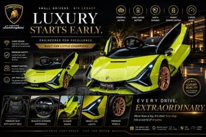 Built for Fun, Designed Like Real Kids Ride on Lamborghini Sian