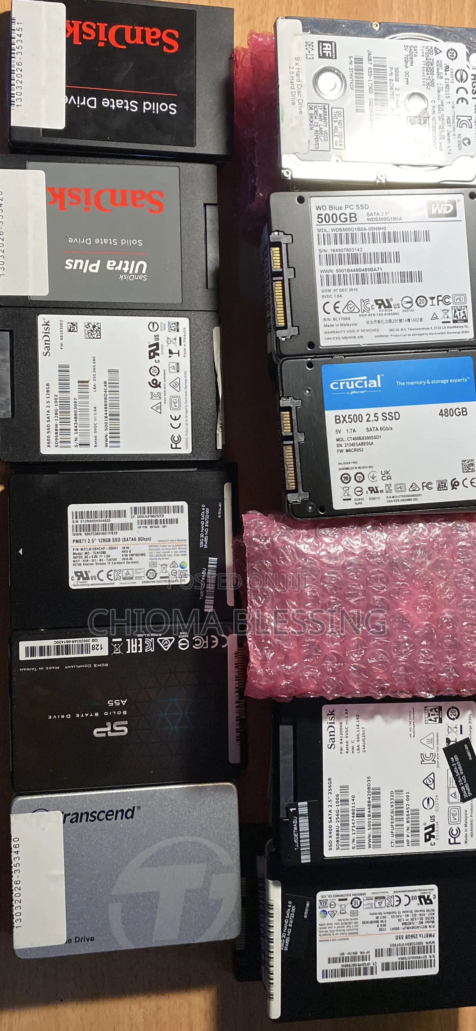Sata 2.5 SSD 500gb