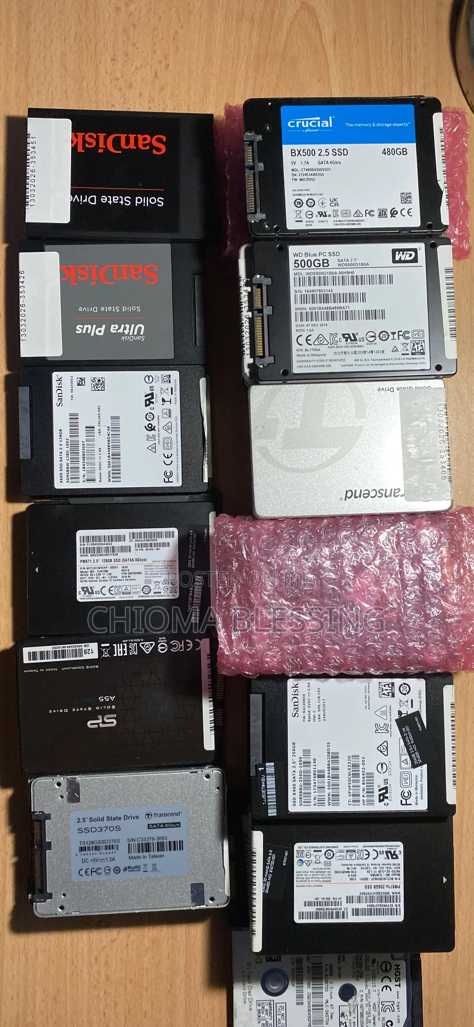 Sata 2.5 SSD 500gb