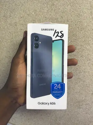 New Samsung Galaxy A06 128 GB Black