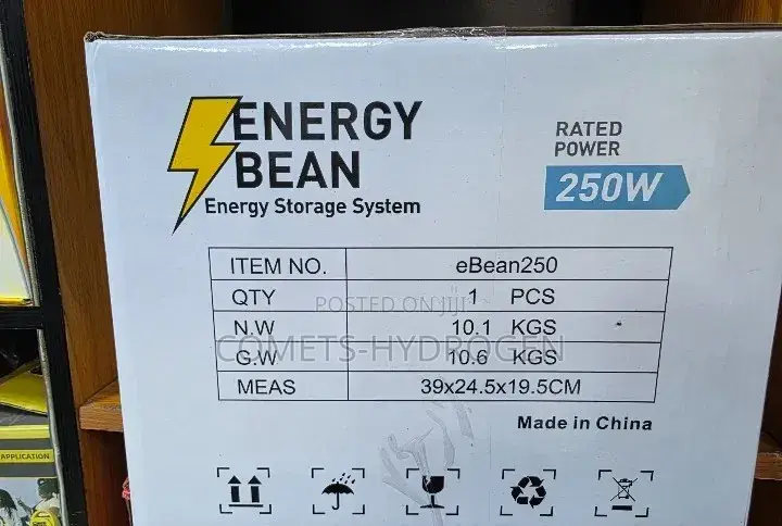 Energy Bean Solar Generator With 200watt Solar Panel