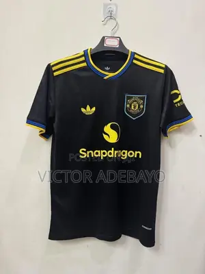 Manchester Black Away Jersey
