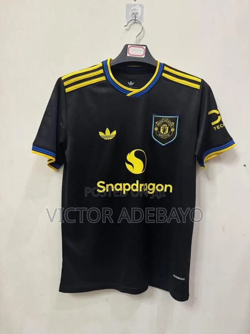 Manchester Black Away Jersey
