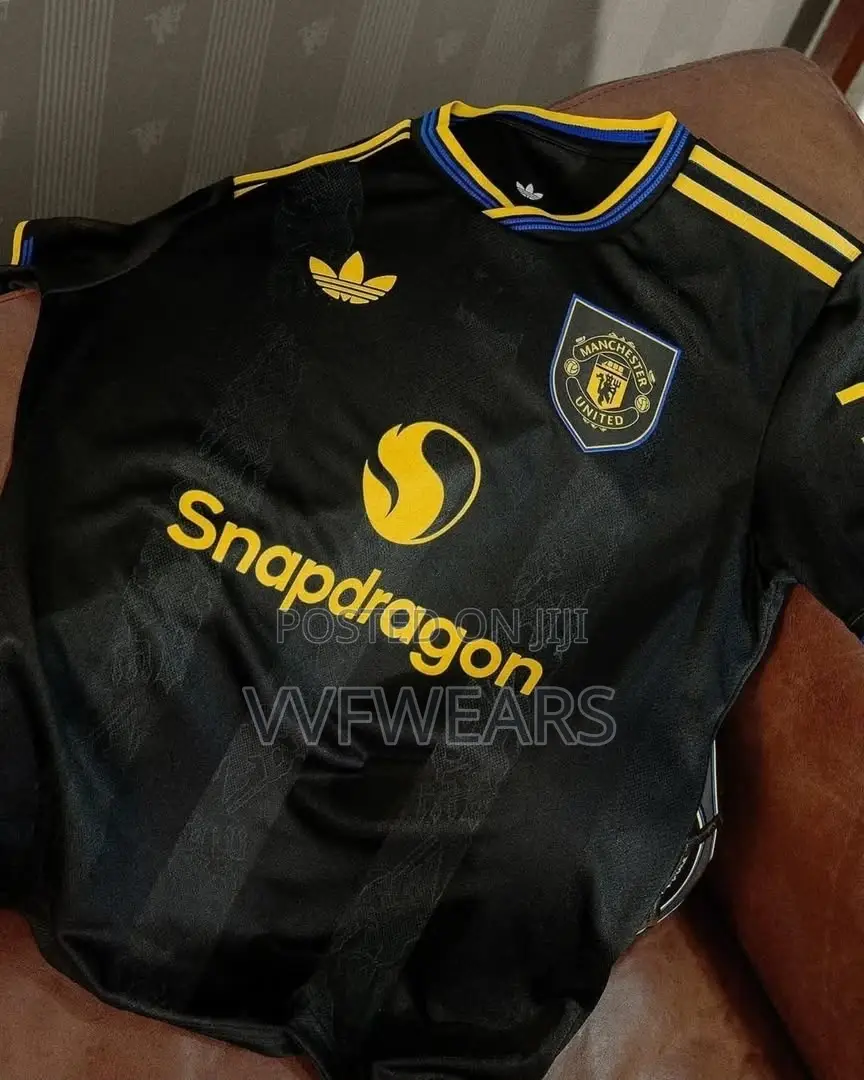 Manchester Black Away Jersey