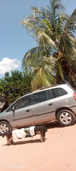 Opel Zafira 2001 Silver