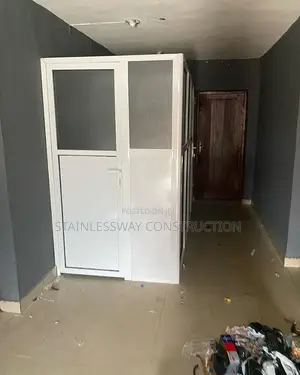Budgetpro Office Dividers With Glass and Bored