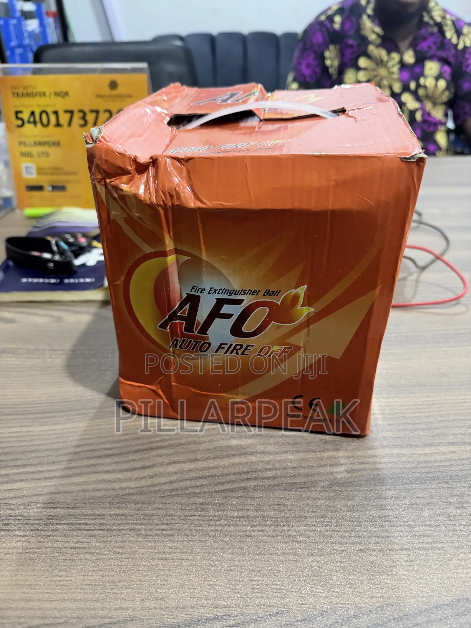 Fire Extinguisher Ball Afo Auto Fire Off
