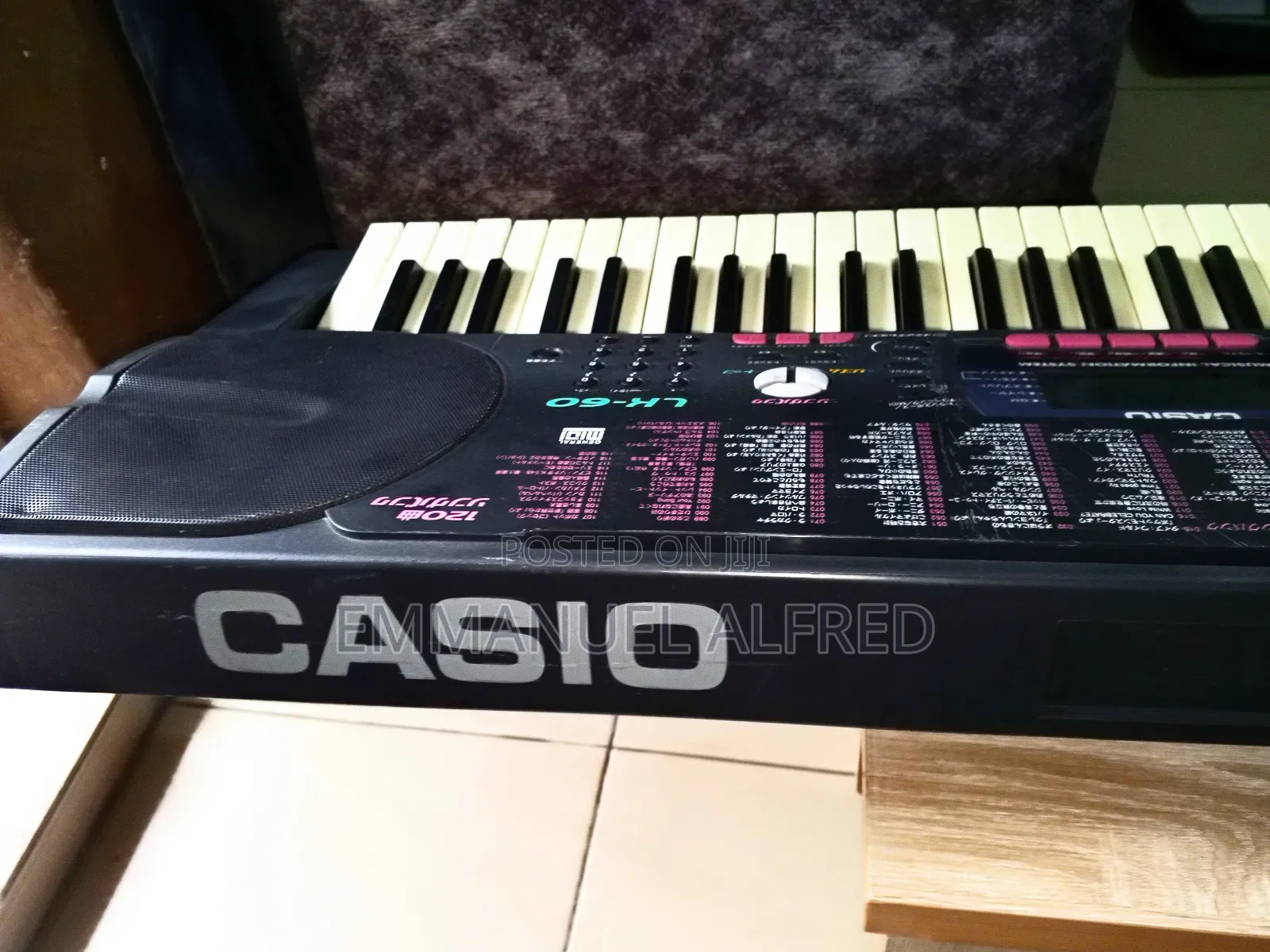 Lk60 Transpose,Dual, Split,Good Tones,5 Octaves, Digital Screen