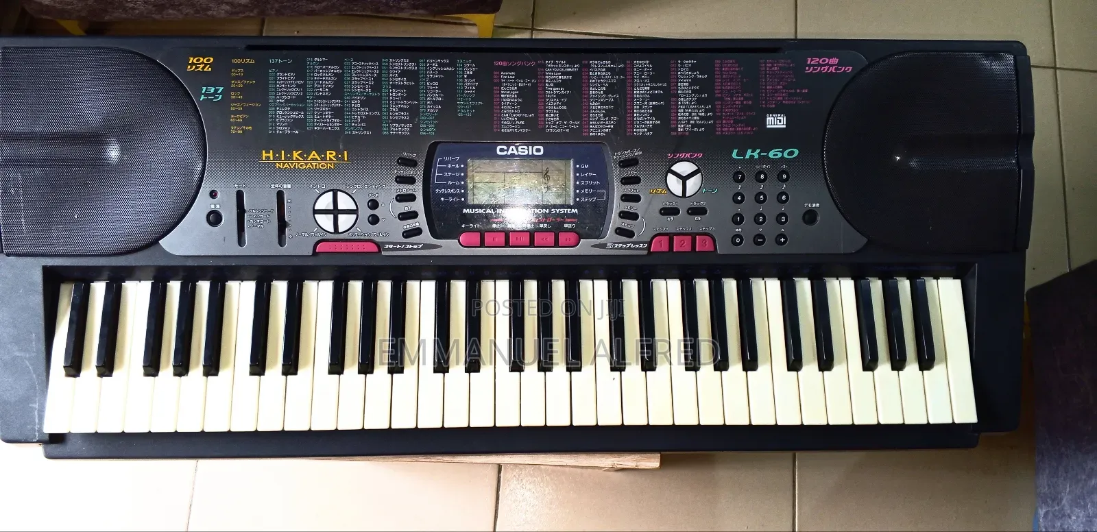Lk60 Transpose,Dual, Split,Good Tones,5 Octaves, Digital Screen