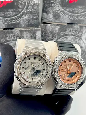 Iced-Out Casio G-Shock Ga2100