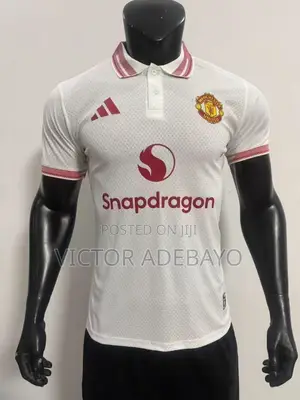 Manchester United White Away Jersey