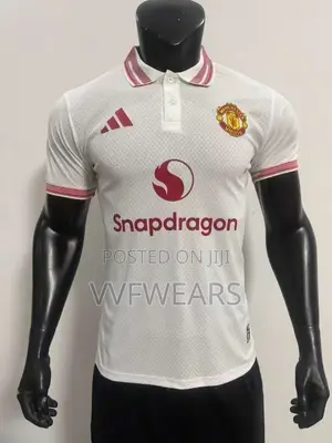 Manchester United White Away Jersey