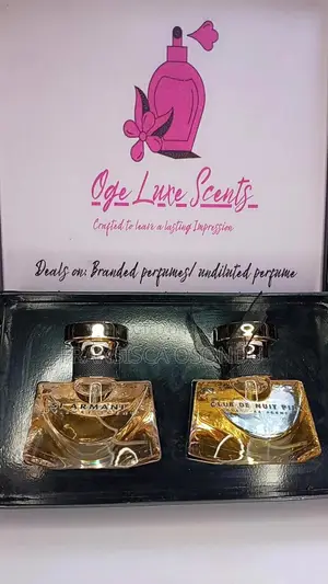 Boxed Perfume Oils Masculine and Feminine Combo
