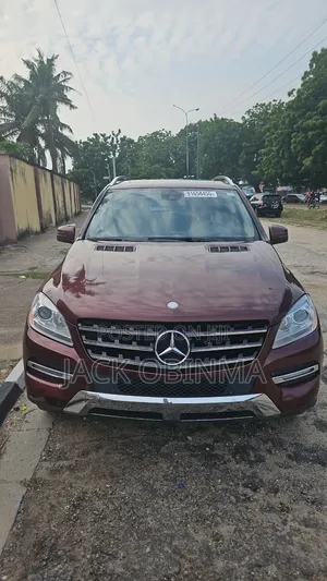 Mercedes-Benz M Class 2014 Red