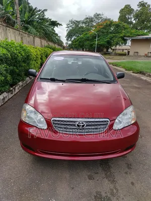 Toyota Corolla 2008 Red