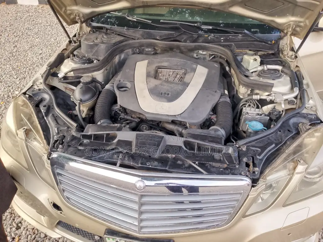 Mercedes-Benz E350 2010 Gold