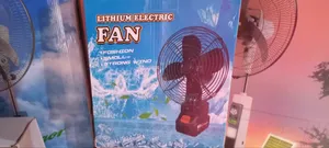 Lithium Electric Rechargeable Table Fan, 3 Speed Levels, Low Noise