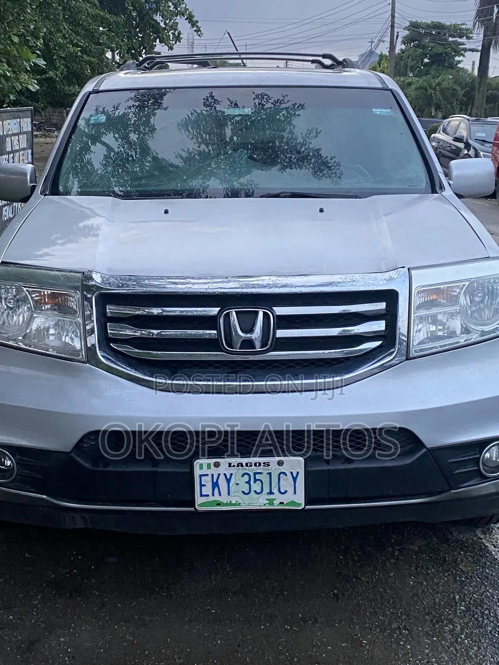 Honda Pilot 2012 Silver