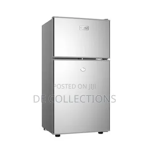 Skyrun 70 Litres Double Door Top Mount Fridge (Bcd-85hc) - Silver.