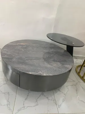 Elegant 2in1 Round Shaped Center Table