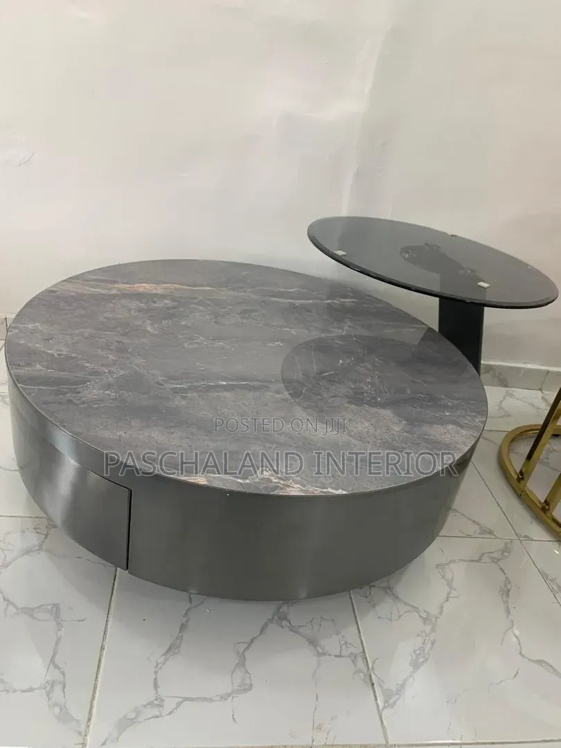 Elegant 2in1 Round Shaped Center Table