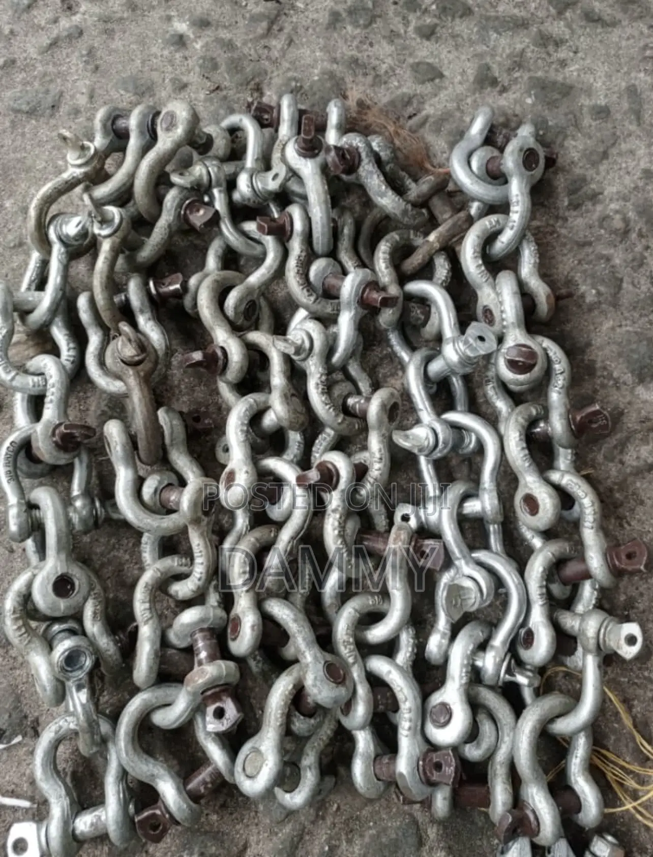 Galvanized Steel Bow Shackles