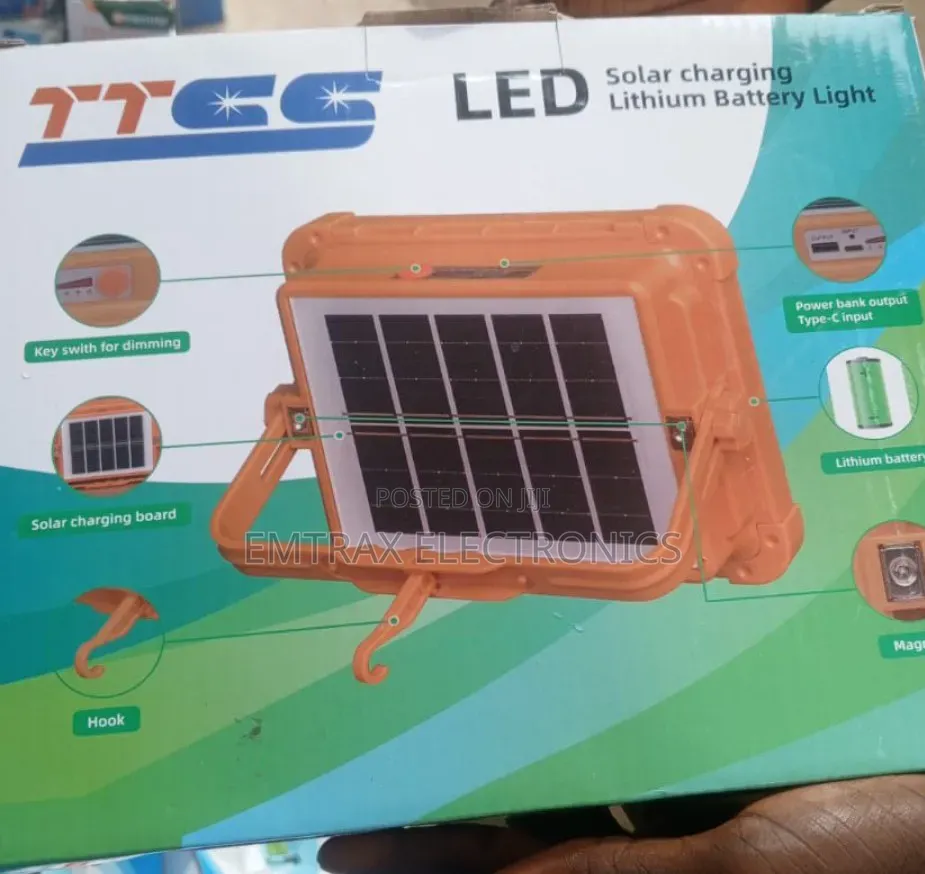 Solar Charging Lithium Battery Light