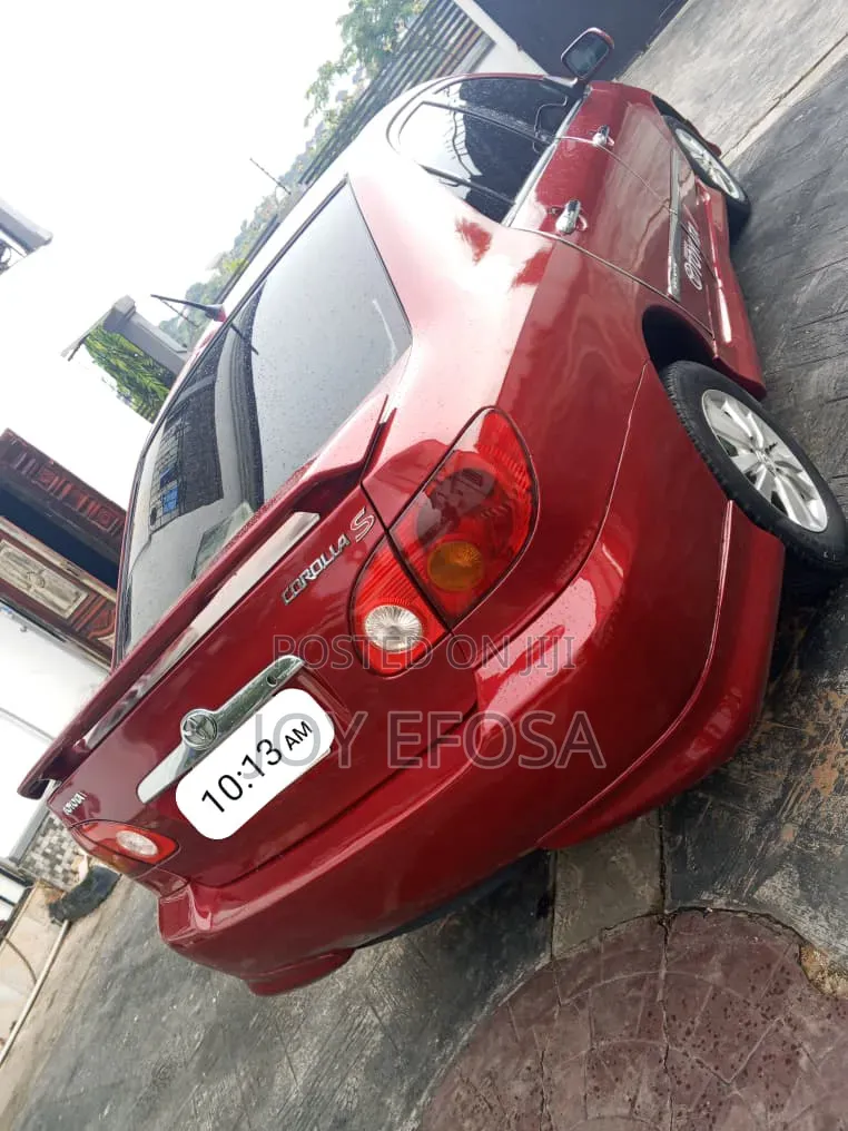 Toyota Corolla 2004 Red