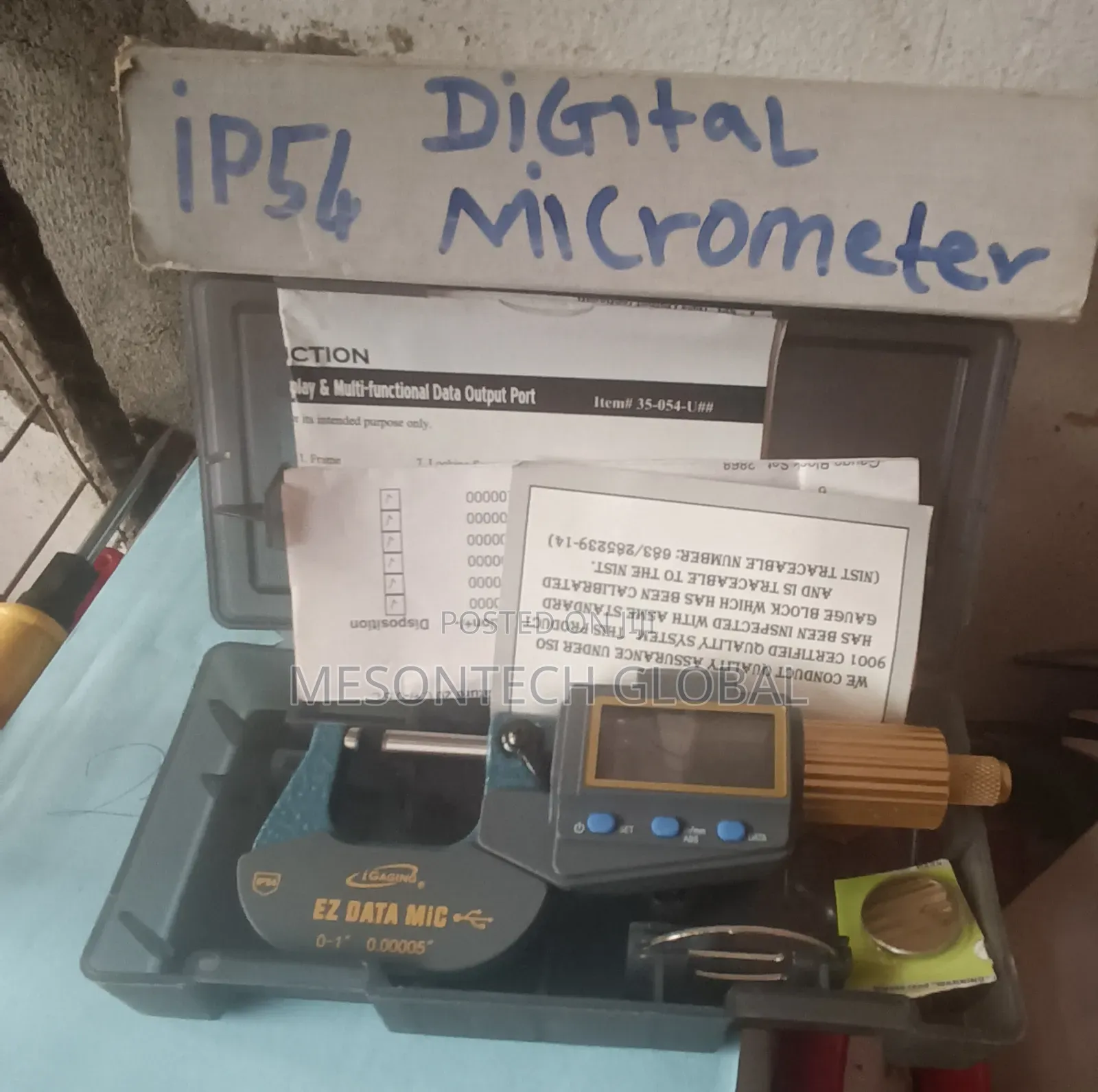 Digital Micrometer Gauge