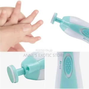 Electric Baby Nail Trimmer Kit – Safe Rechargeable Nail File Set