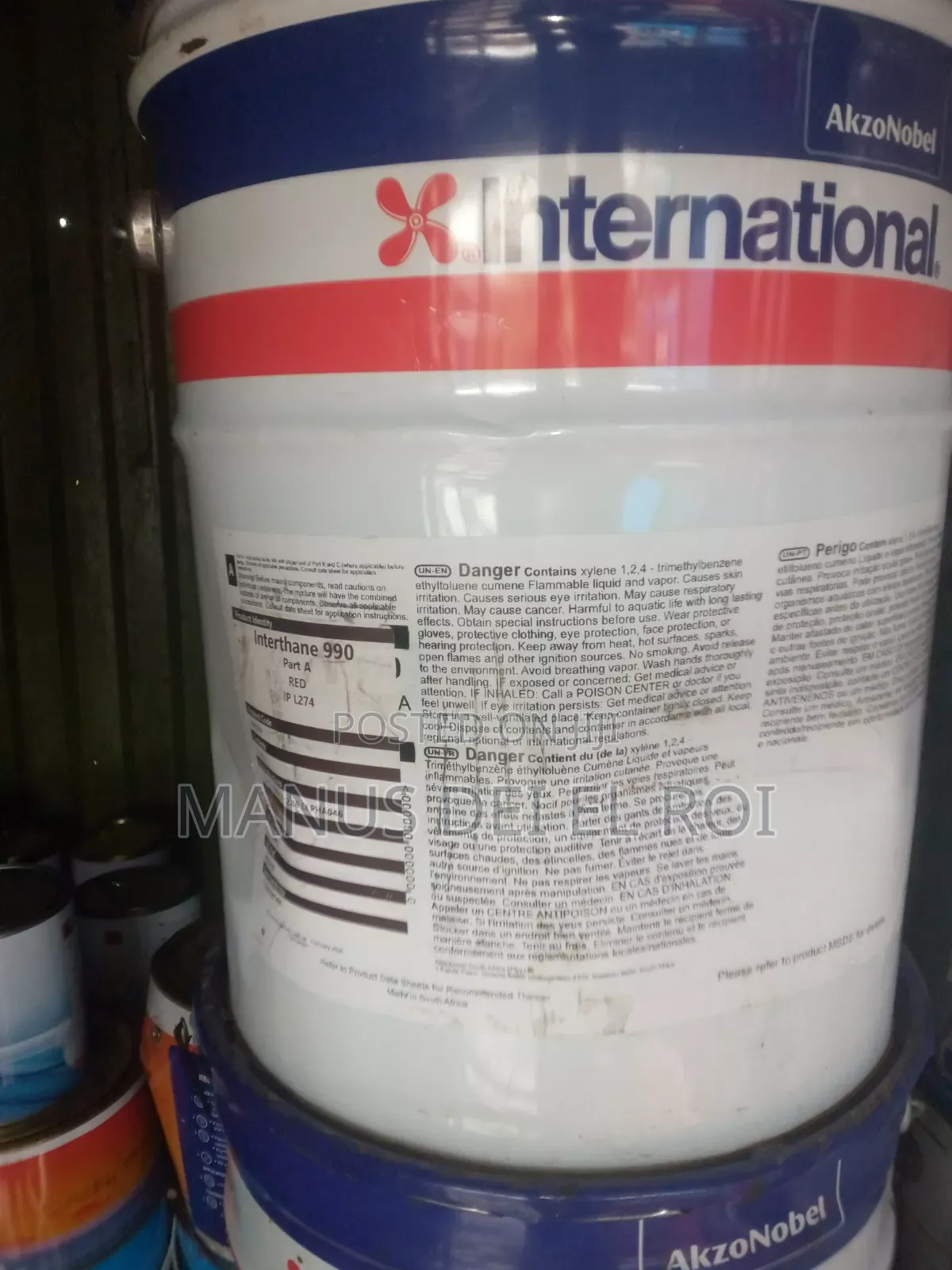 Finish International Paint Single Component
