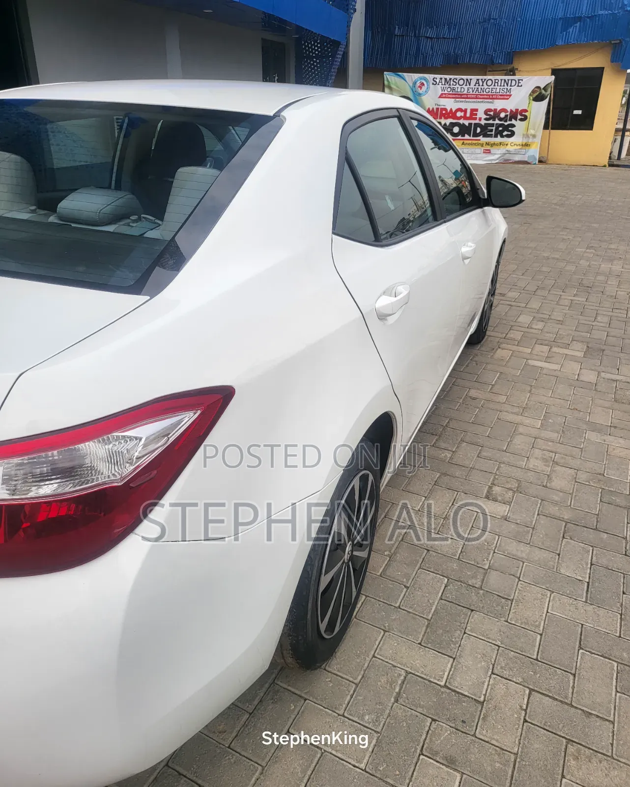 Toyota Corolla 2017 White