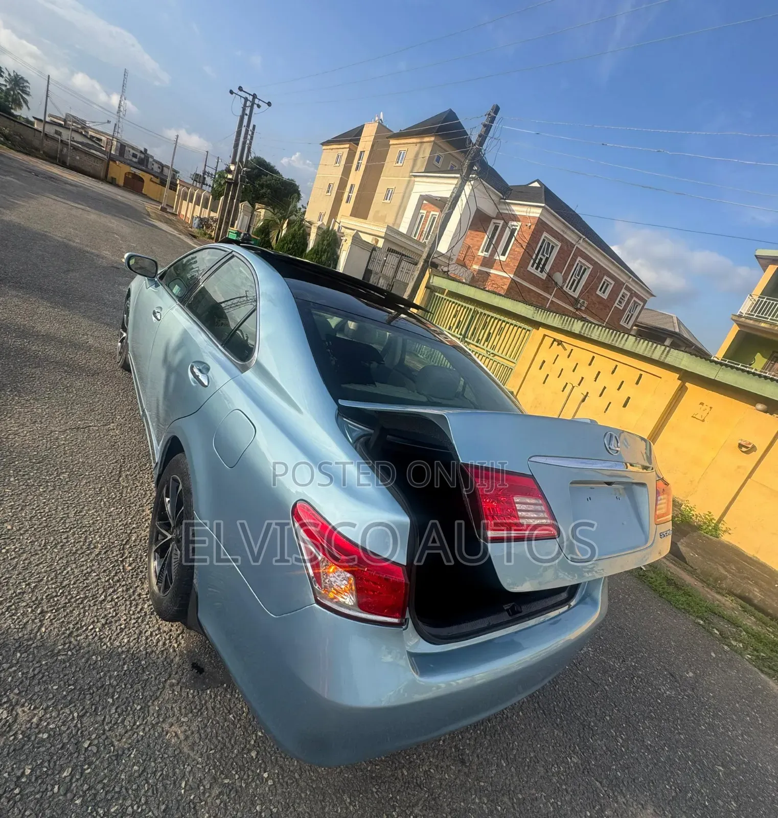 Lexus ES 350 2011 Blue