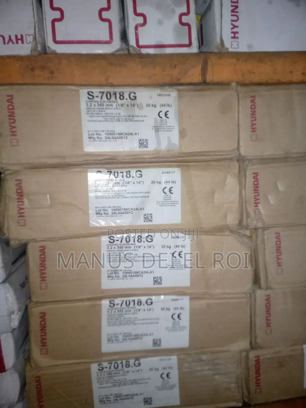 Hyundai E7018 Electrodes