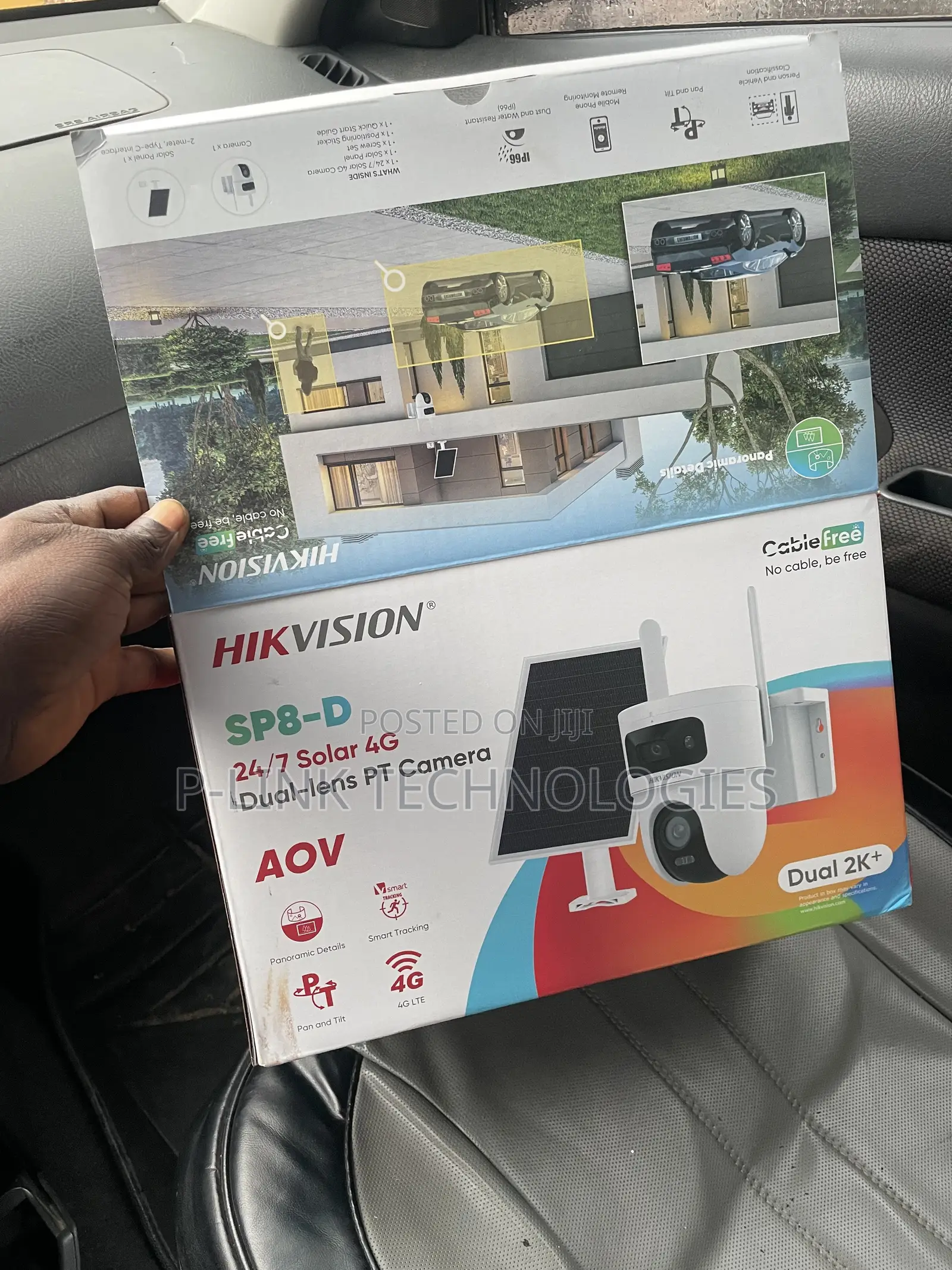Aov Hikvision Dual Lens Solar Camera