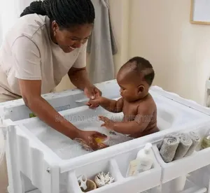 Baby Standing Bath Wit Changing Mat