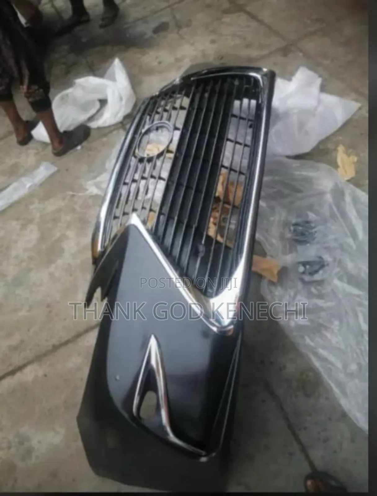 Complete Front Bumper Es350 2018 Model