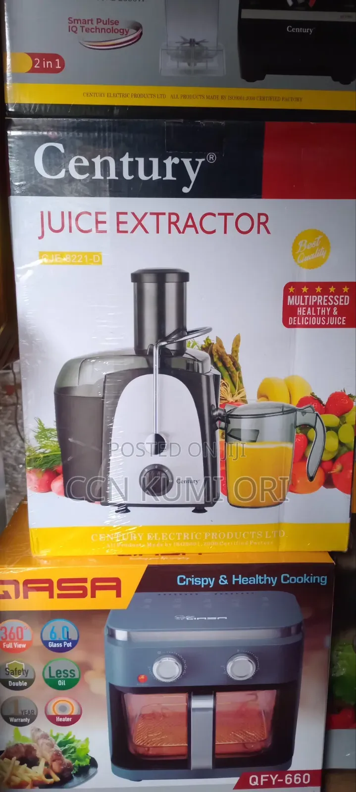Century Juice Extractor, Cja 8221-D,