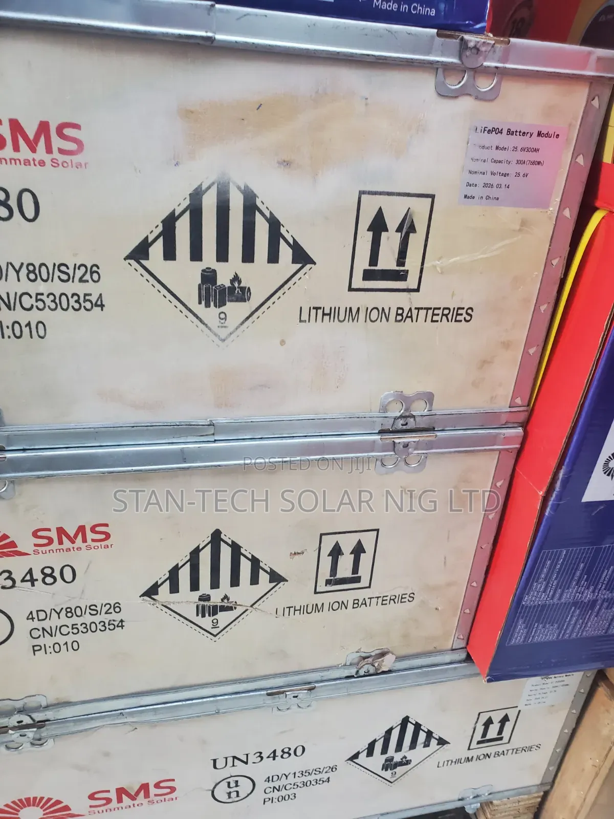 7.6kwh SMS Lithium Ion Battery