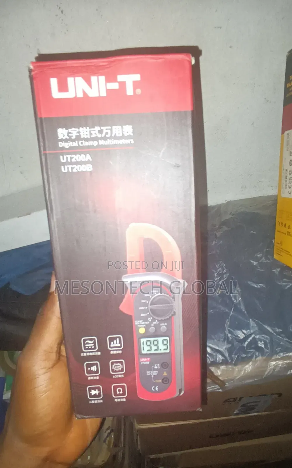 Unit-T Digital Clamp Meter 200/400a Professional