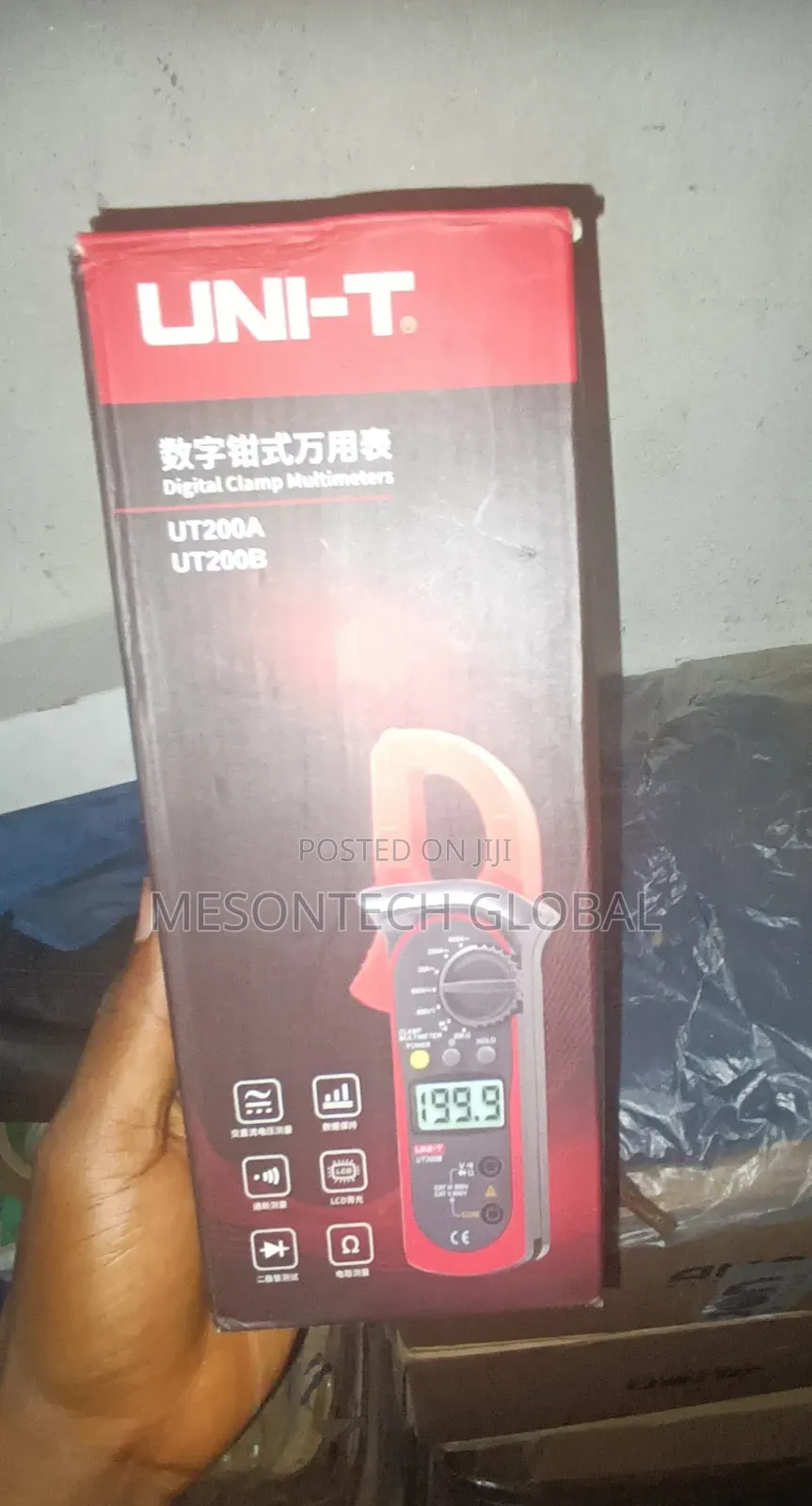 Unit-T Digital Clamp Meter 200/400a Professional