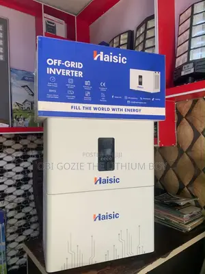 Haisic 4kwh Solar Battery With 1.5kva Hybrid Inverter All in One