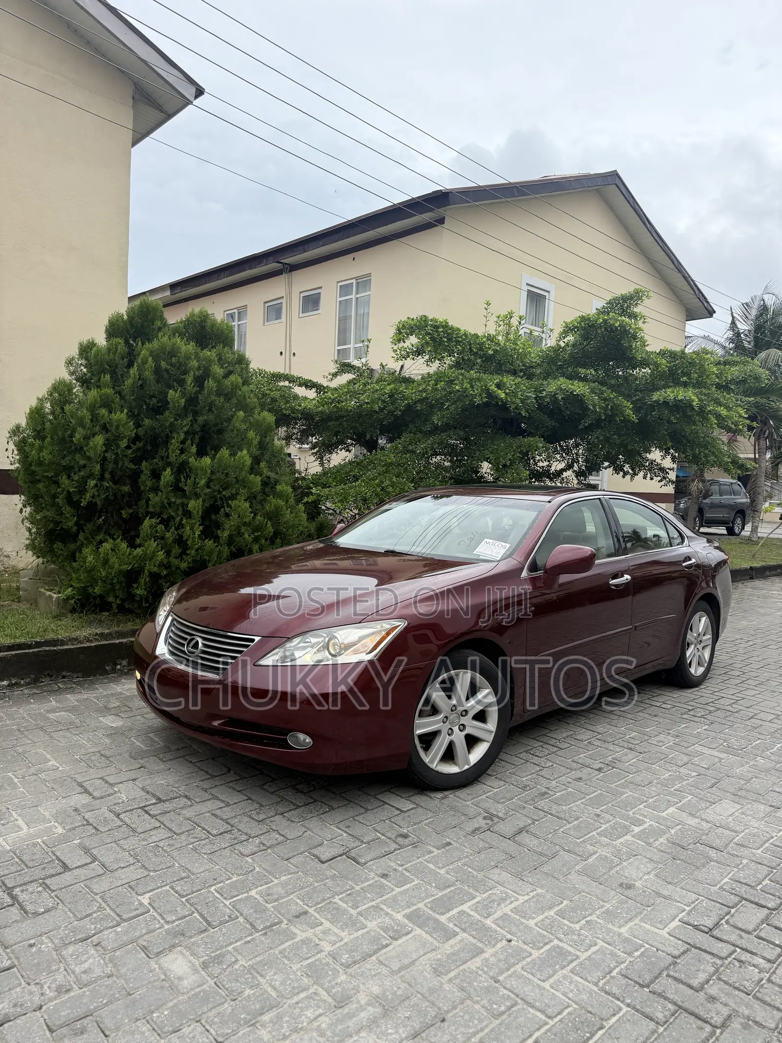 Lexus ES 350 2007 Burgundy